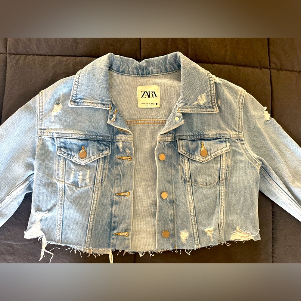Zara jeans jacket